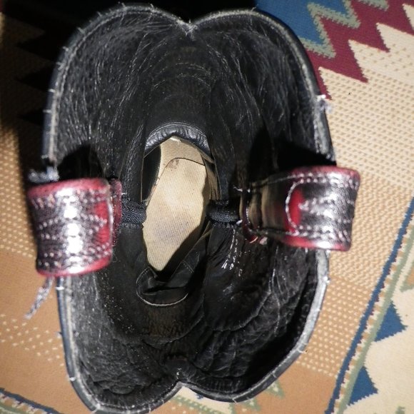 Men's Dan Post Black boots 8.5 - Picture 4 of 6